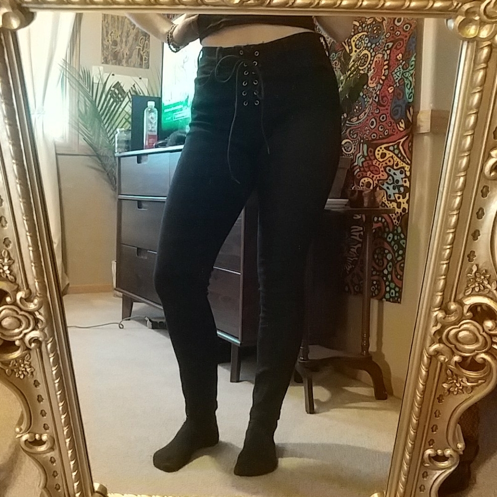 Lace up Pacsun jegging